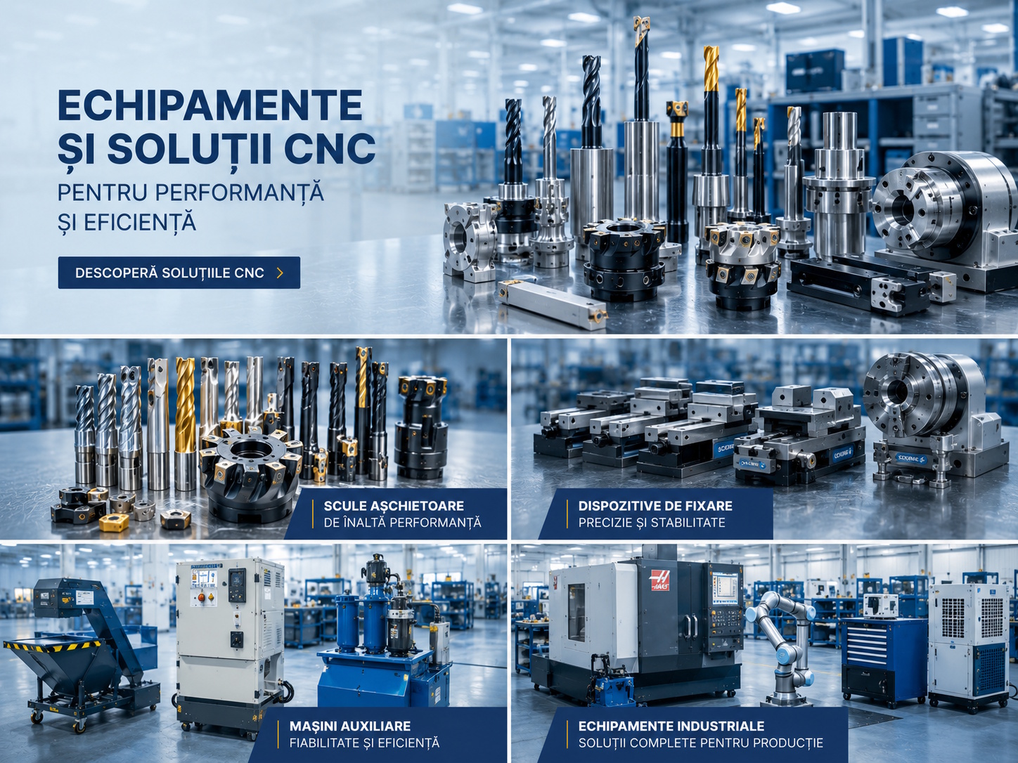 Echipamente si solutii CNC