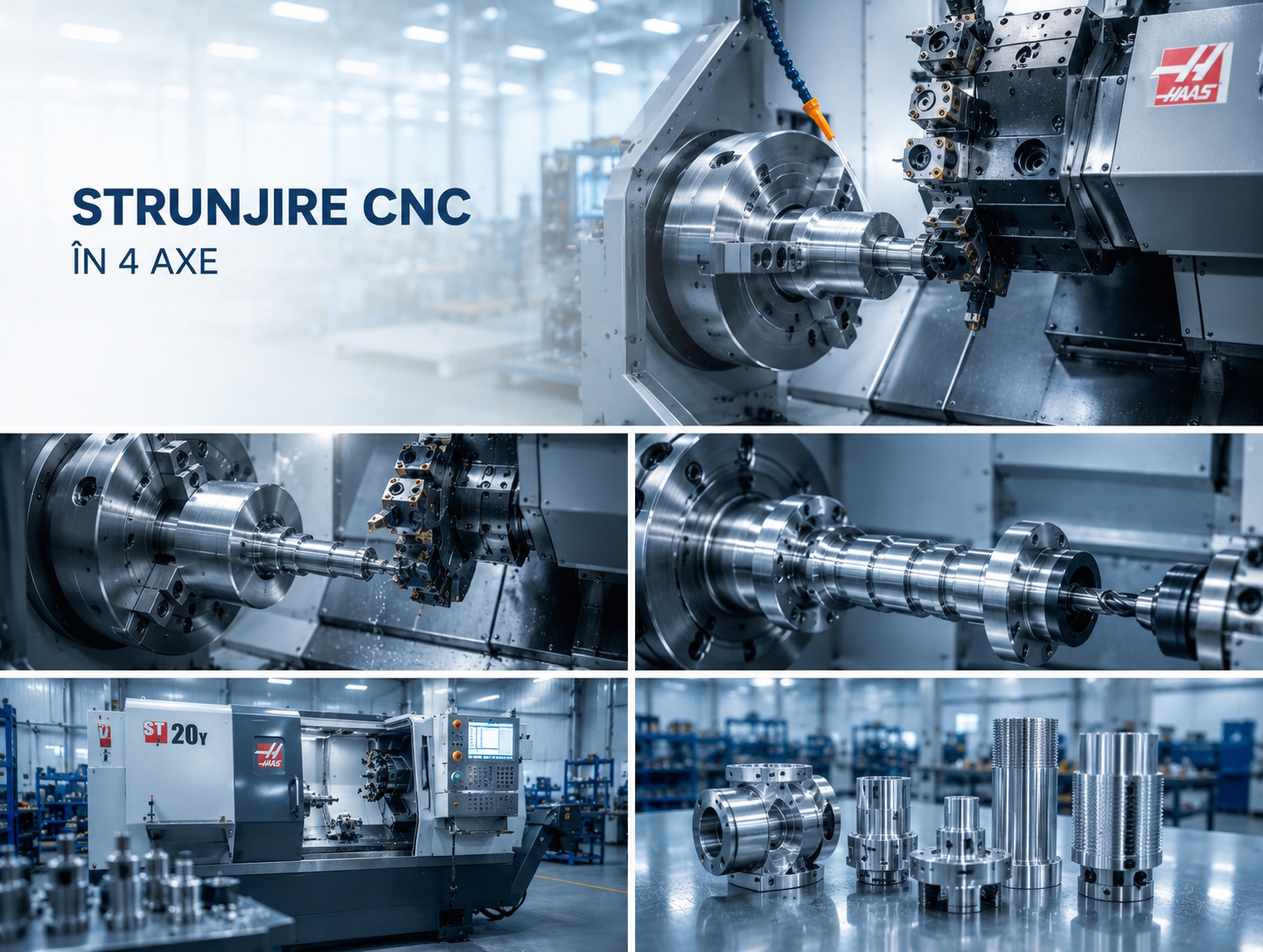 Strunjire CNC in 4 axe